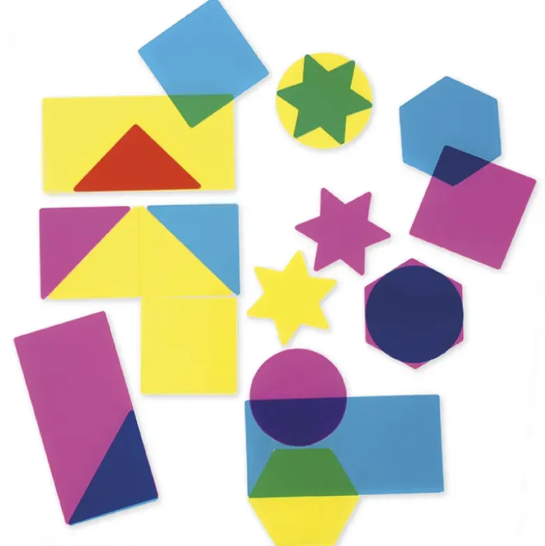 Acrylformen "Geometrische Flächen", 21-tlg.