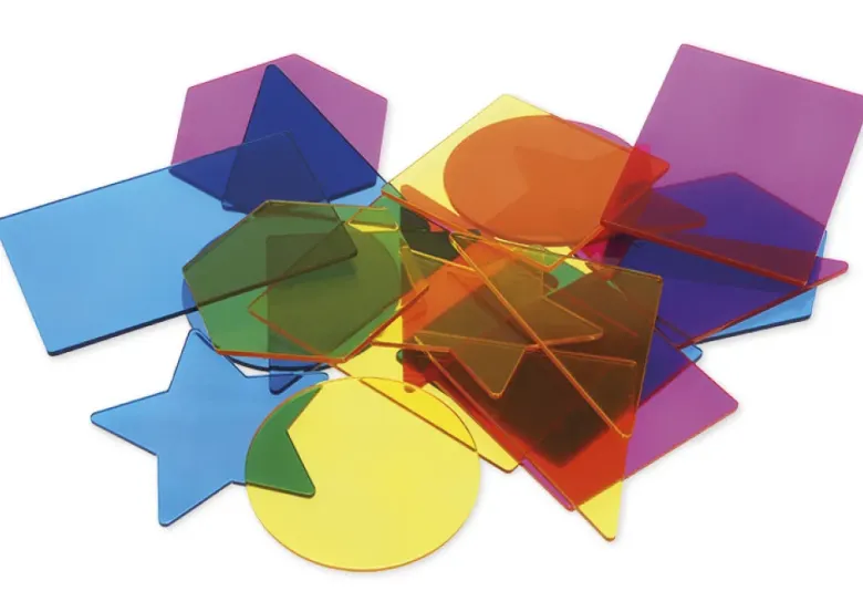 Acrylformen "Geometrische Flächen", 21-tlg.