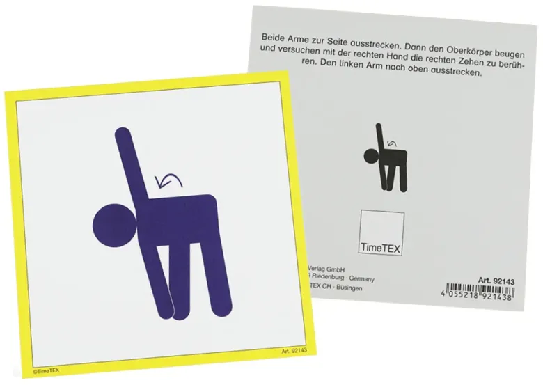 Aktivitäten-Karten "Bewegtes Lernen" 20-tlg.