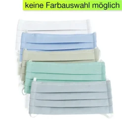 Alltags-Gesichts-Maske aus Baumwoll-Stoff „Flexigröße“