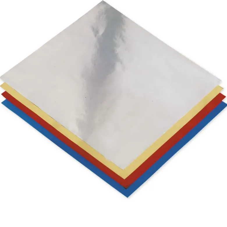 Alu-Faltblätter 15x15 cm, 50 Blatt