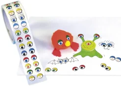 Augen-Sticker, Rolle mit 2.000 Stück