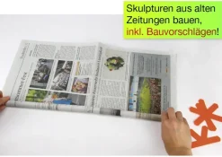 Bastelset "Bauen mit Altpapier", 236-tlg.