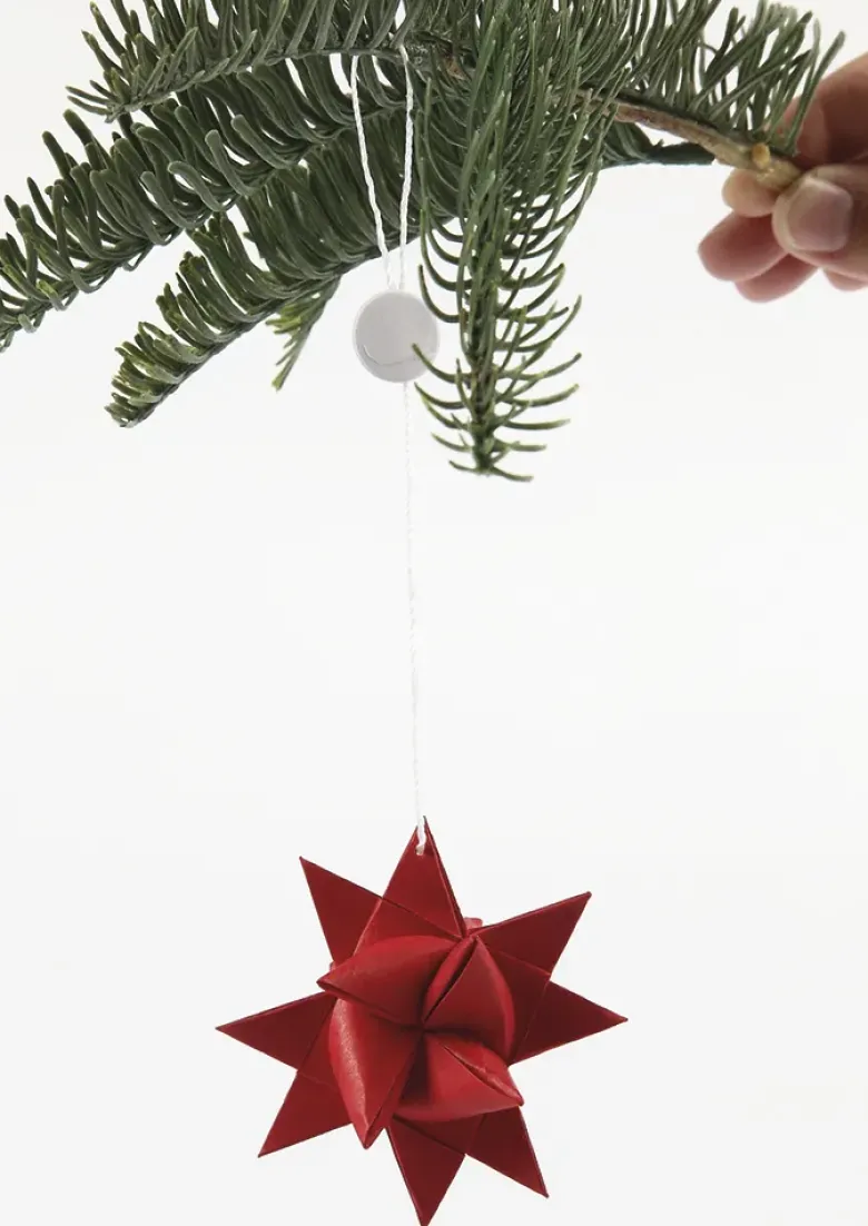 Bastelset "Kleine rote Fröbelsterne", für 125 Sterne