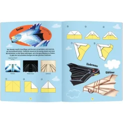 Bastelset "Papierflieger", 34-tlg.