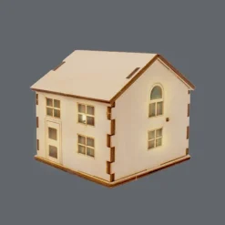 Bastelset "Solarhaus mit Speicher", 13-tlg.