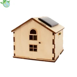 Bastelset "Solarhaus mit Speicher", 13-tlg.