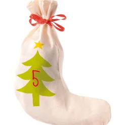 Baumwoll-Stiefel für Adventskalender, 24 Stück