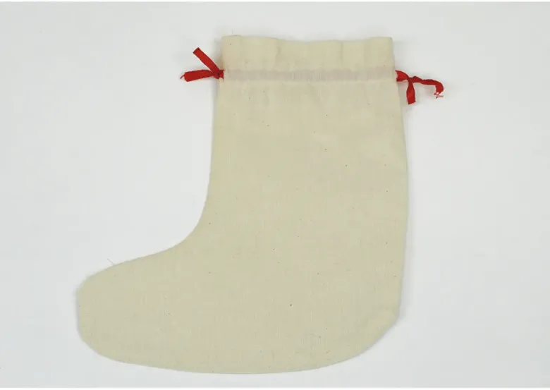 Baumwoll-Stiefel für Adventskalender, 24 Stück