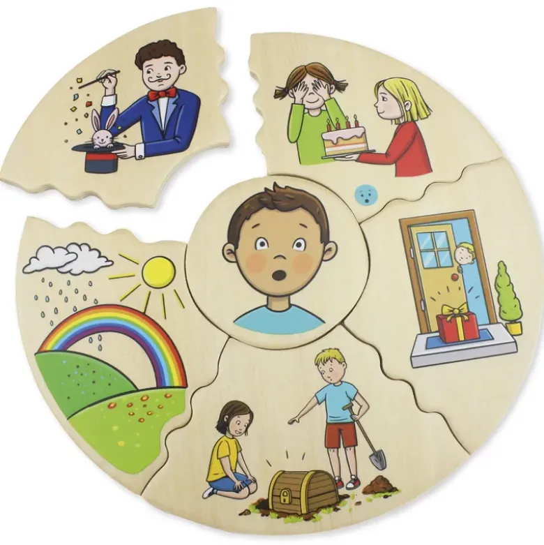 beleduc Humanico "Emotionen", 5 Puzzles