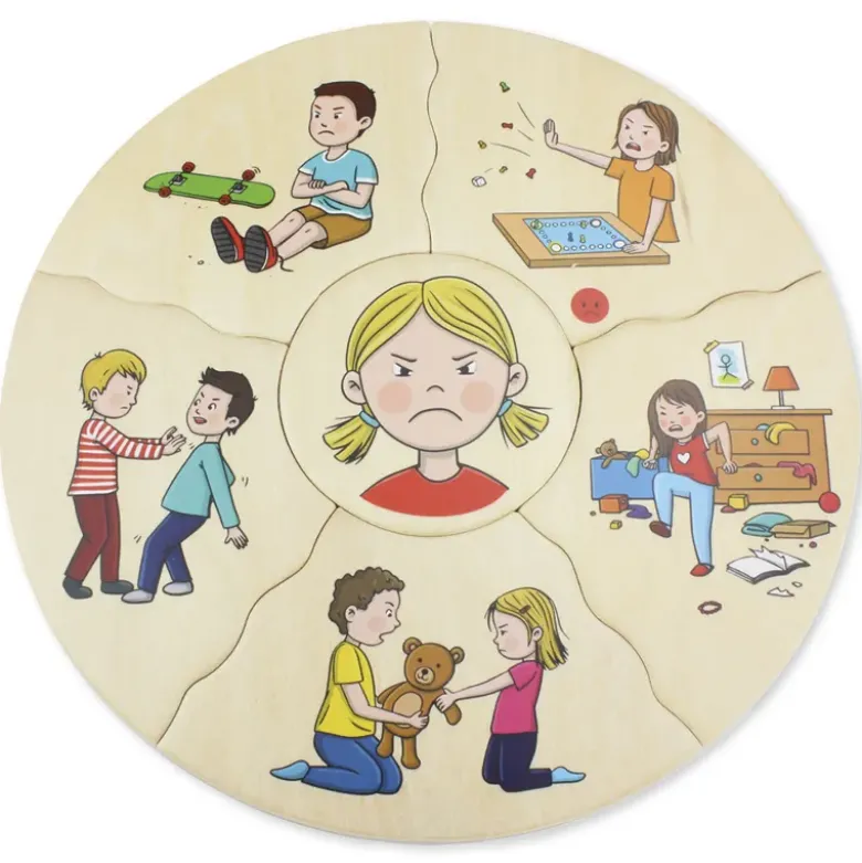 beleduc Humanico "Emotionen", 5 Puzzles