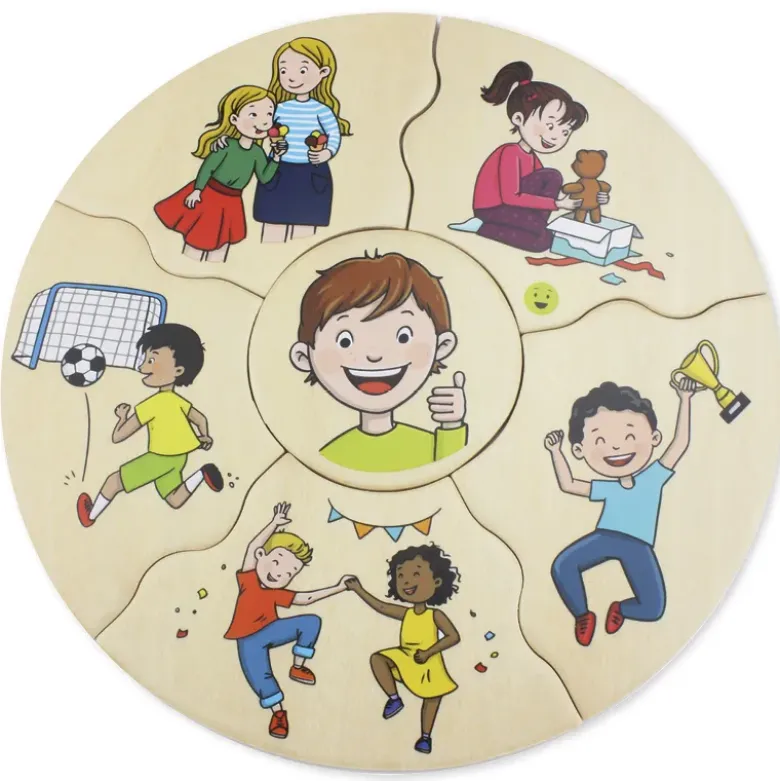 beleduc Humanico "Emotionen", 5 Puzzles