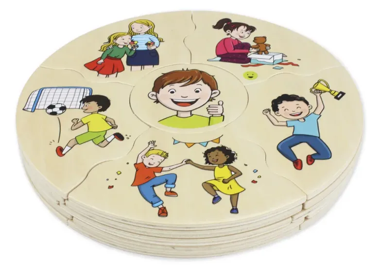 beleduc Humanico "Emotionen", 5 Puzzles