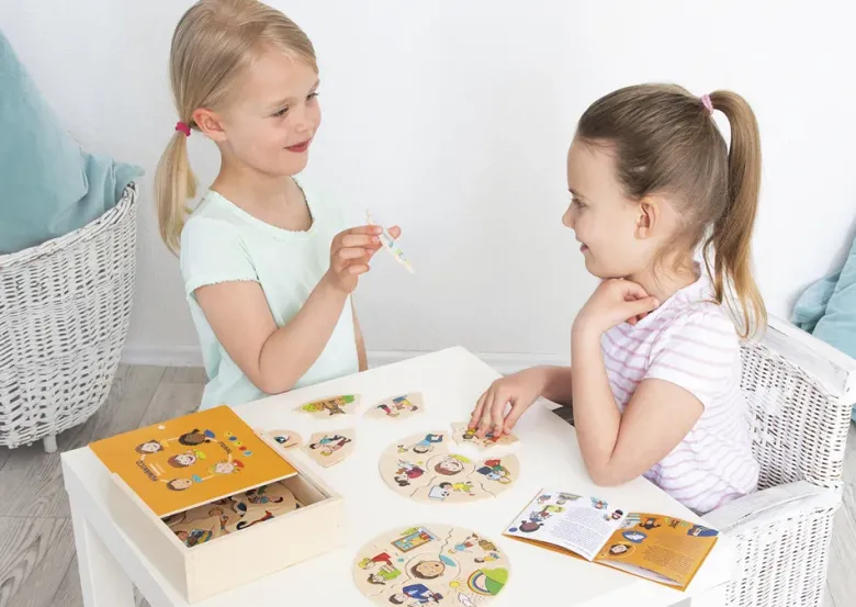 beleduc Humanico "Emotionen", 5 Puzzles