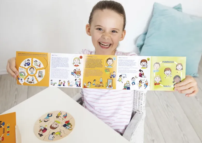 beleduc Humanico "Emotionen", 5 Puzzles