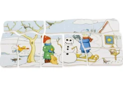 beleduc Schichten-Puzzle "Vier Jahreszeiten", 36-tlg.