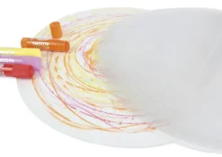 beleduc Transparente Folie für Farbschleuder, 50 Stück
