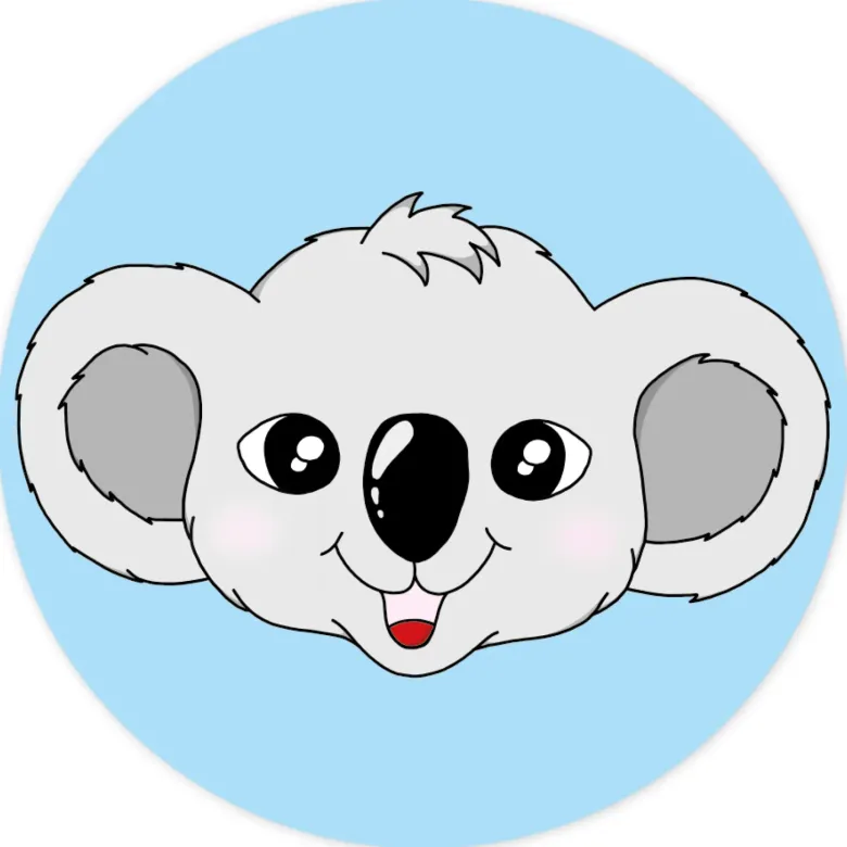 Belobigungs-Aufkleber "Koala" in Spender-Box, 500 Stück
