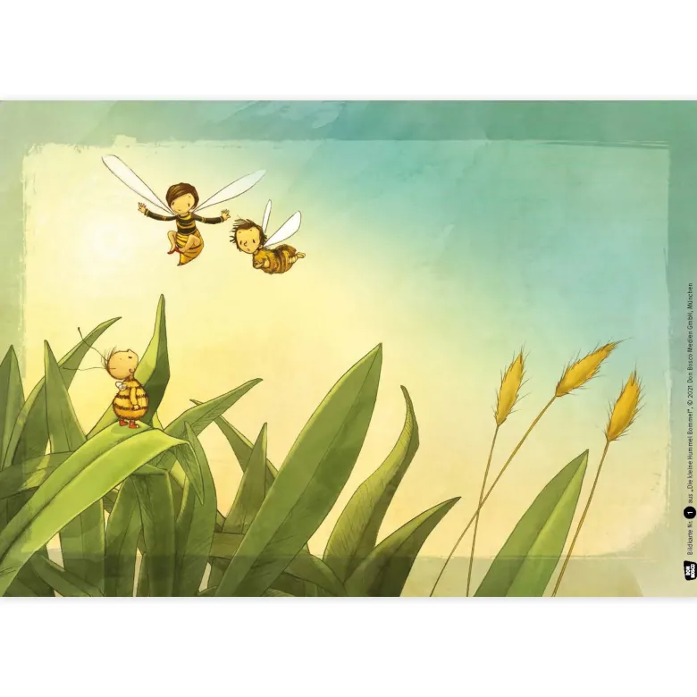 Bildergeschichten-Karten "Die kleine Hummel Bommel", 12-tlg.