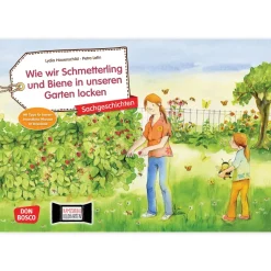 Bildergeschichten-Karten "Wie wir Schmetterling und Biene in unseren Garten locken", 12-tlg.