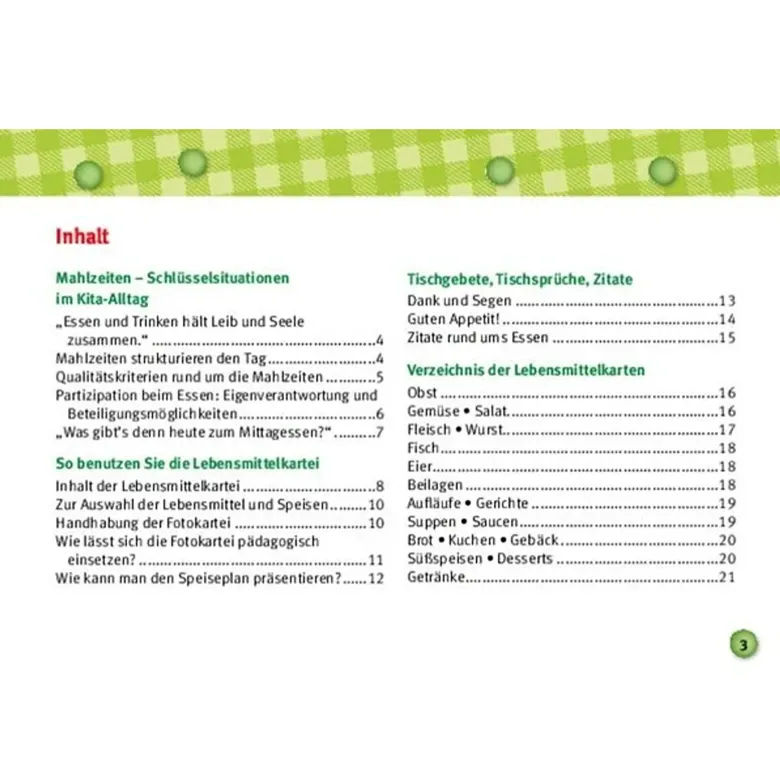 Bildkarten "Mahlzeit! Der Kita-Speiseplan in Bildern", 245-tlg.