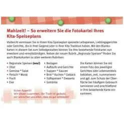 Bildkarten "Mahlzeit! Ergänzungsset zum Kita-Speiseplan", 48-tlg.