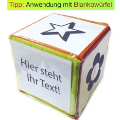 Blanko-Einsteckkarten 36-tlg., ca. 13,5 x 13,5 cm