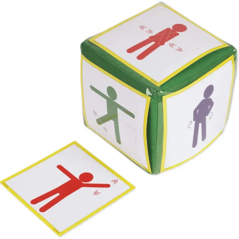 Blanko-Würfel mit Einstecktaschen einfarbig, 15 cm