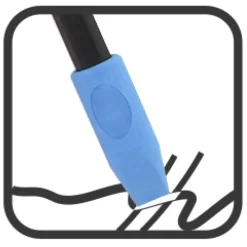 Bleistift "3in1", mit Spitzer und Radierkappe, 175mm