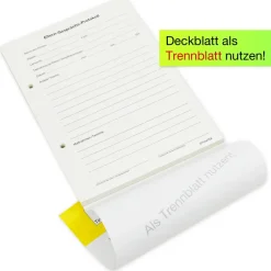 Block Eltern-Gesprächs-Protokoll A5, 50 Blatt mit Durchschlag