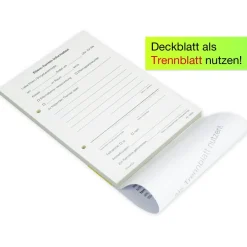 Block Eltern-Termin-Information A5, 50 Blatt mit Durchschlag