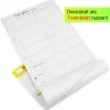 Block Tagesplan A4 "Mein Schultag", 50 Blatt