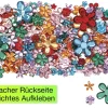 Blumen-Dekosteinchen, 300-tlg.