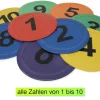 Boden-Zahlen "Bewegtes Lernen" 1-10, 10-tlg.
