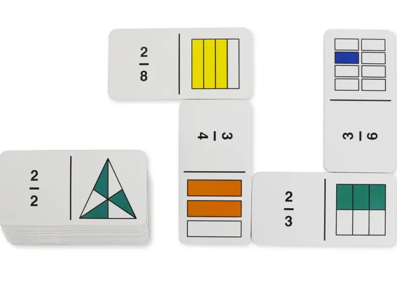 Bruchrechen-Domino, 36-tlg.