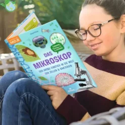 Buch "Das Mikroskop. Der große Einstieg in die Welt der Zellen & Bakterien", 95 Seiten