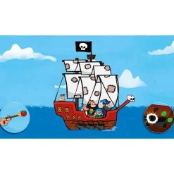 Buch "Die Piraten", 14 Seiten, Kniebuch mit Musik-CD