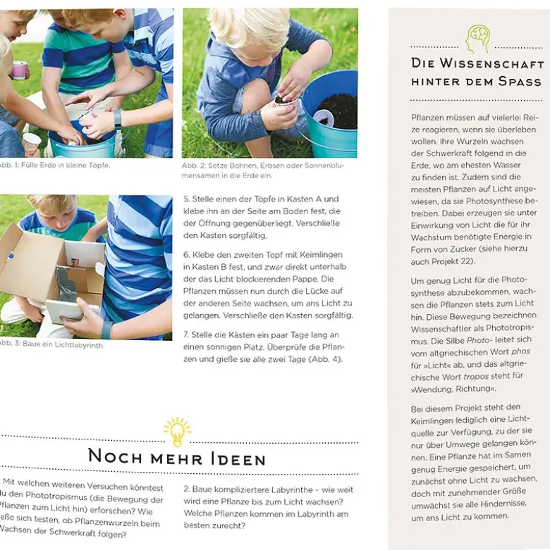 Buch "Die spannendsten Outdoor-Experimente", 144 Seiten