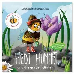 Buch "Hedi Hummel und die grauen Gärten", 48 Seiten
