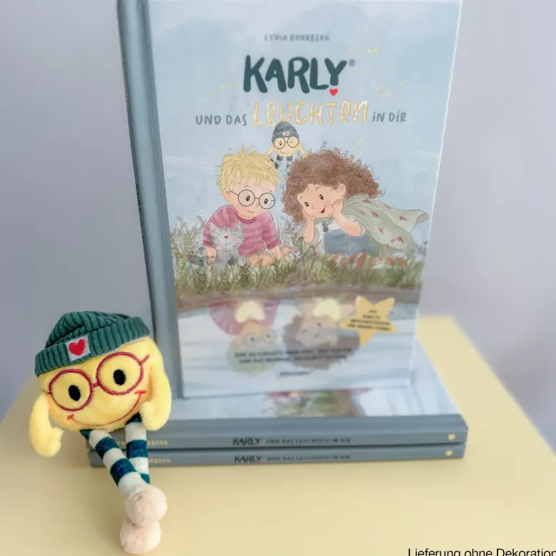 Buch "KARLY und das Leuchten in dir", Hardcover, 52 Seiten