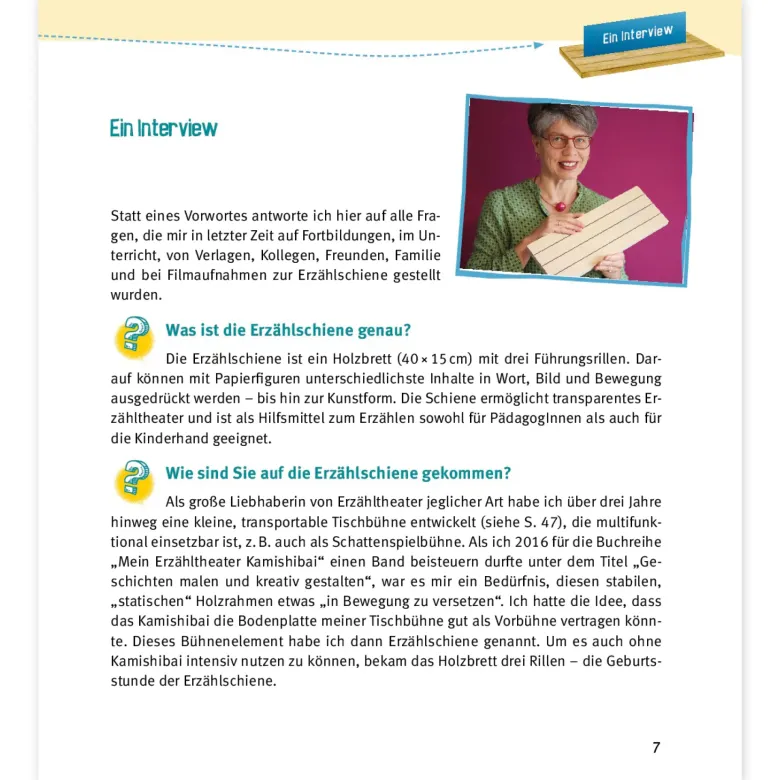 Buch "Praxisbuch Erzählschiene", 120 Seiten