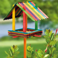 Bunte Holzspatel, 18x150 mm, 100 Stück