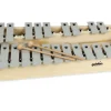 Chromatisches Glockenspiel, Sopran c3 - a4, grau mit Schlägel