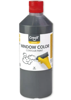 Creall Window Colour Kontur Blei/schwarz, 500 ml