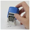 Datums-Stempel "kompakt", selbstfärbend, schwarz