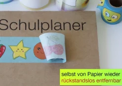 Deko-Sticker aus Reispapier "Obst", 200 Stück