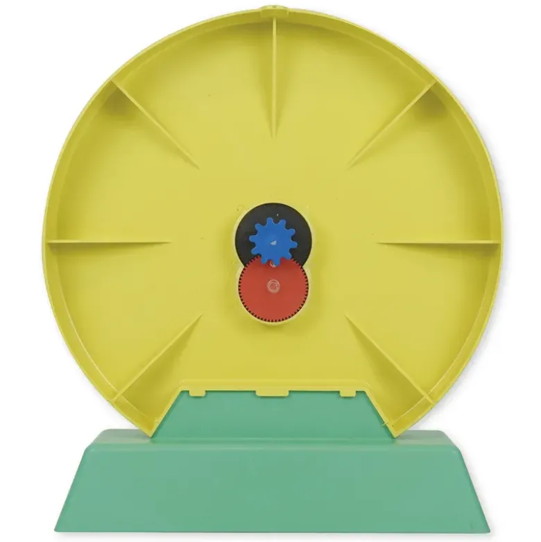 Demo-Lern-Uhr mit Standfuß, 1-24, 27 cm ø