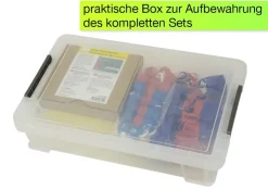 Demo Mathe-Basis-Set Plus Zahlenraum bis 20, 200-tlg, magnetisch, rot/blau, in Box