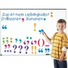 Demo-Satzzeichen magnetisch, 11 cm, 36-tlg.