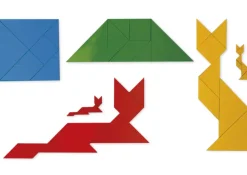 Demo-Tangram magnetisch, 28-tlg., ca. 20x20 cm